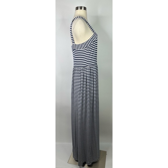 LOFT Striped Strap Sleeveless Maxi Dress - Picture 4 of 9